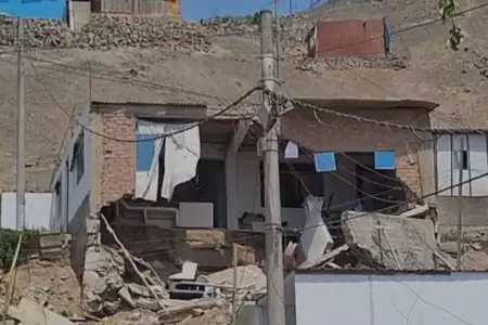 Colapso de vivienda en Ancn