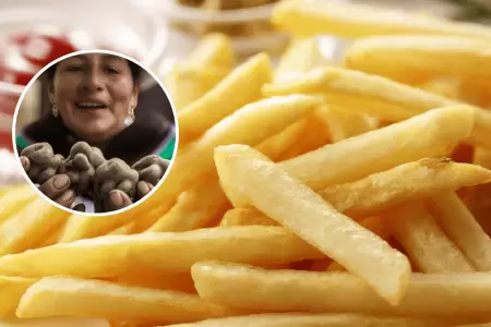 Da Mundial de la Papa Frita: Peruanos consumen ms de 15 millones de porciones