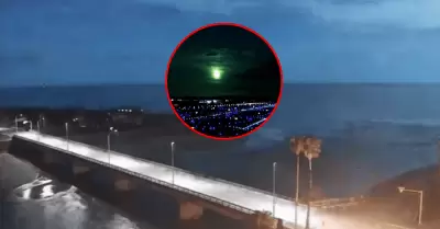 Impresionante bola de fuego ilumin cielo en Japn: As fue el fenmeno que sorp