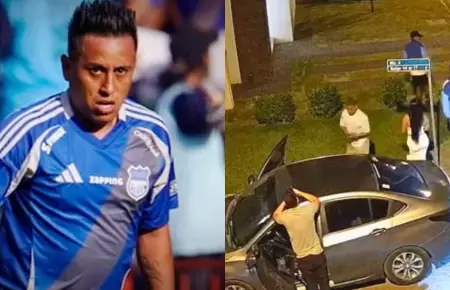 Christian Cueva habra estado en fiesta con jugadores de Emelec.