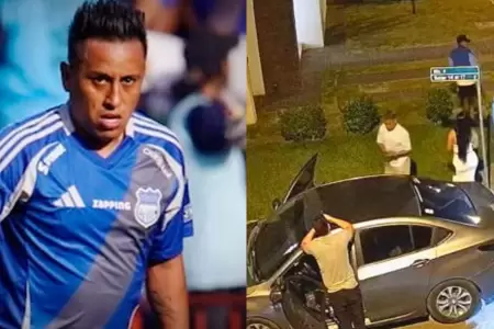 Christian Cueva habra estado en fiesta con jugadores de Emelec.