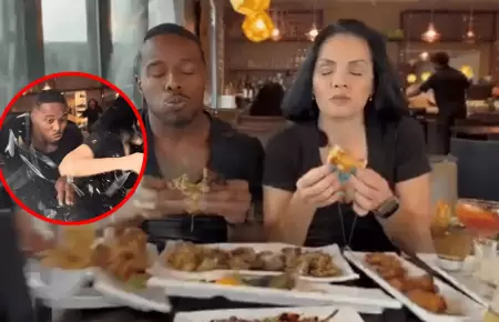 Se salvaron de milagro: Auto se estrell contra restaurante donde influencers es