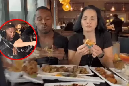 Se salvaron de milagro: Auto se estrell contra restaurante donde influencers es