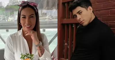 Pamela confirm beso con Piero Arenas