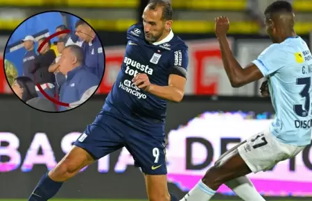 Congresista Darwin Espinoza estuvo viendo a Alianza Lima en Ecuador.