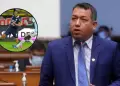 Darwin Espinoza pide licencia para no asistir al Pleno y es captado en partido de Alianza Lima en Ecuador