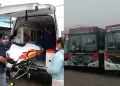 San Juan de Lurigancho: Chofer de empresa Santa Catalina condujo herido de bala hasta un hospital