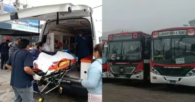 Fiscalía inicia investigación tras ataque a conductor de empresa Santa Catalina