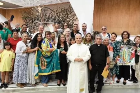 Delegacin chiclayana fue recibida por el Papa Len XIV