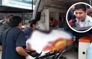 Hijo de conductor baleado en SJL rompe en llanto: "Ayer estbamos celebrando y hoy recibo esta noticia"