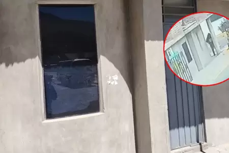 Explosivo en una casa de Arequipa.