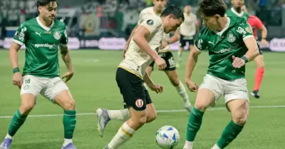 Universitario empat de visita ante Palmeiras.