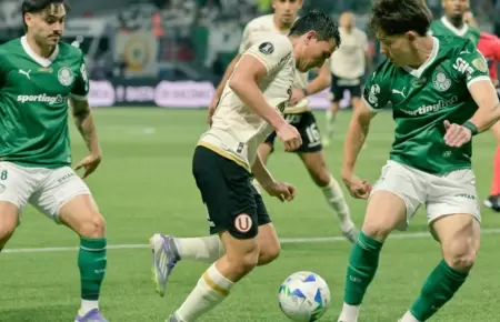 Universitario empat de visita ante Palmeiras.
