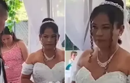 Novia no aceptar casarse por inslita razn