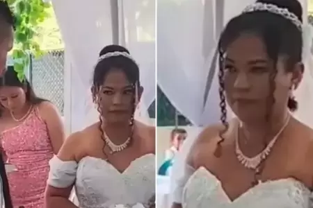 Novia no aceptar casarse por inslita razn