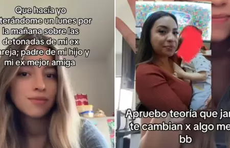 Mujer descubre infidelidad