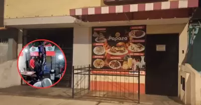 Delincuentes asaltan restaurante