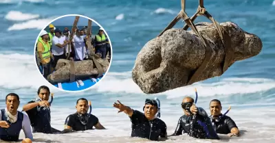 Nuevo hallazgo en Egipto: Arqueólogos encuentran una antigua ciudad sumergida de