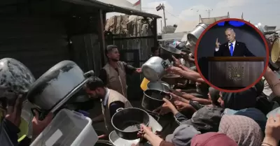 Israel niega hambruna en Gaza.
