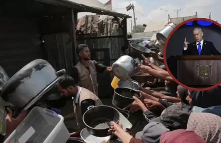 Israel niega hambruna en Gaza.
