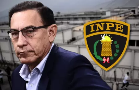 Martn Vizcarra dejar Barbadillo y ser trasladado al Penal Ancn II.