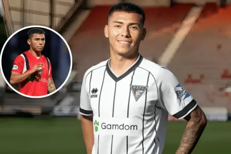 Jefferson Cceres tuvo debut amargo en Escocia: Sum sus primeros minutos en la