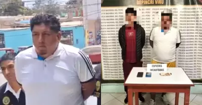 Padre utilizaba a su hijo para cobrar extorsión.