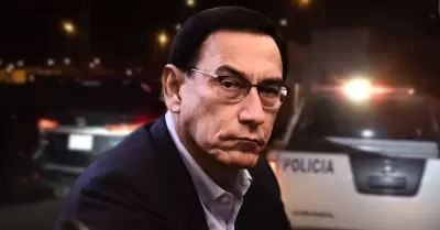 Martín Vizcarra llegó al penal Ancón II