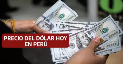 Precio del dólar hoy en Perú.