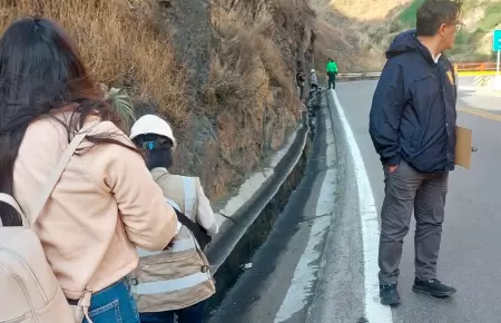 Fiscala inicia investigacin por derrame de petrleo en el ro Rmac