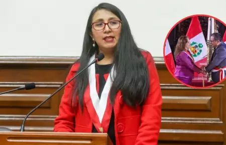Ruth Luque rechaza regreso de Santivaez al gabinete