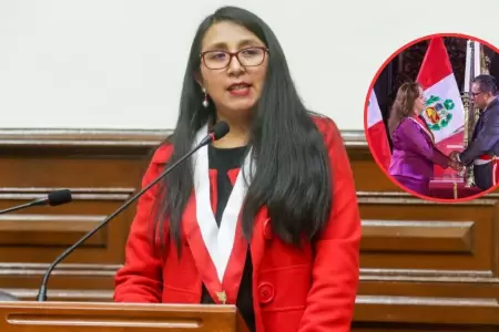 Ruth Luque rechaza regreso de Santivaez al gabinete