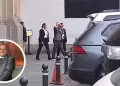 Juan Jos Santivez se retir de Palacio de Gobierno con resplandeciente sonrisa: Evit declarar ante la prensa