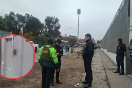Atacan colegio y cochera dejando un mensaje extorsivo