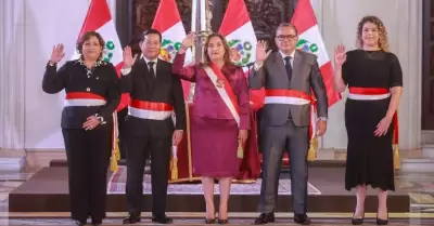 Presidenta prestó juramento a tres nuevos ministros de Estado.