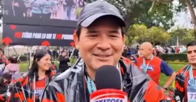 Grupo Gloria promueve el deporte y la vida saludable participando en maratón.