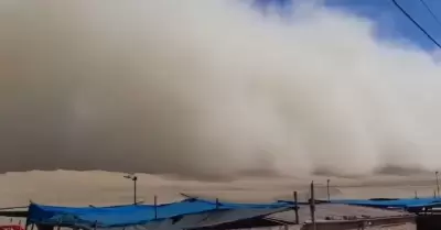Incremento de la velocidad del viento del 25 al 26 de agosto.