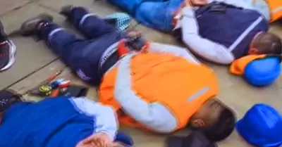 Capturan a falsos trabajadores de Sedapal en SJL