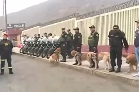 Polica despliega operativo para resguardar el clsico entre Universitario y Ali