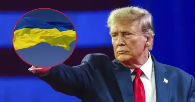 Donald Trump saluda a Ucrania por su independencia.