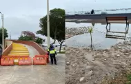 Callao: Anuncian cierre del malecn de La Punta tras oleaje anmalo que inund la Plaza Grau