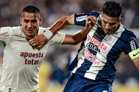 Alineaciones confirmadas para el clsico entre Universitario y Alianza Lima.