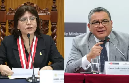 Delia Espinoza debera presentar denuncia constitucional contra Santivez