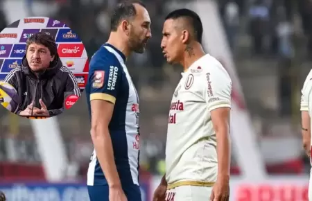 Jean Ferrari defiende a Alex Valera.