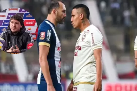 Jean Ferrari defiende a Alex Valera.