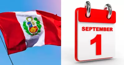 Da no laborable este 1 de septiembre.