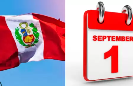 Da no laborable este 1 de septiembre.