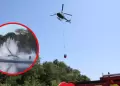 Helicptero de bomberos se estrell al intentar recoger agua de estanque en Francia