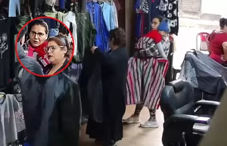 'Tenderos' utilizaban a beb para robar en Barranca.