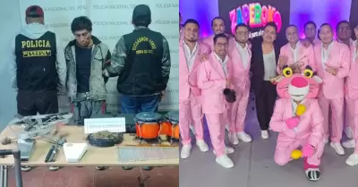 PNP recupera instrumentos de la Orquesta Zaperoko.